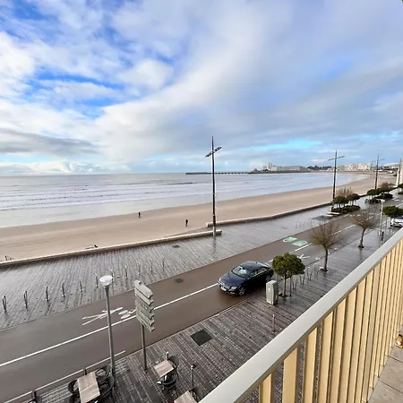 4 Pieces Avec Balcon Face Mer, Proche Et Commerces, Ideal Famillies - Fr-1-197-199 * Les Sables-dʼOlonne