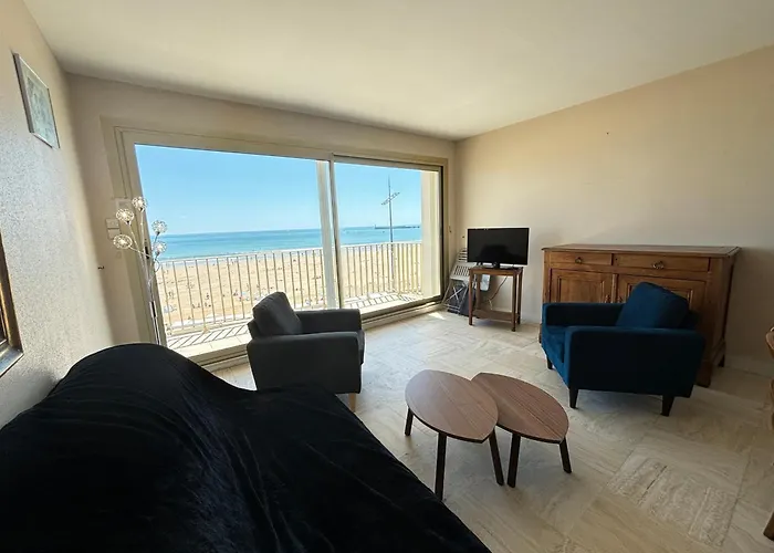 4 Pieces Avec Balcon Face Mer, Proche Et Commerces, Ideal Famillies - Fr-1-197-199 Apartman